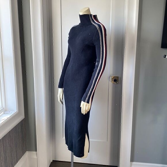 Tommy Hilfiger knit midi turtleneck DRESS SIZE S EUC - Picture 1 of 10